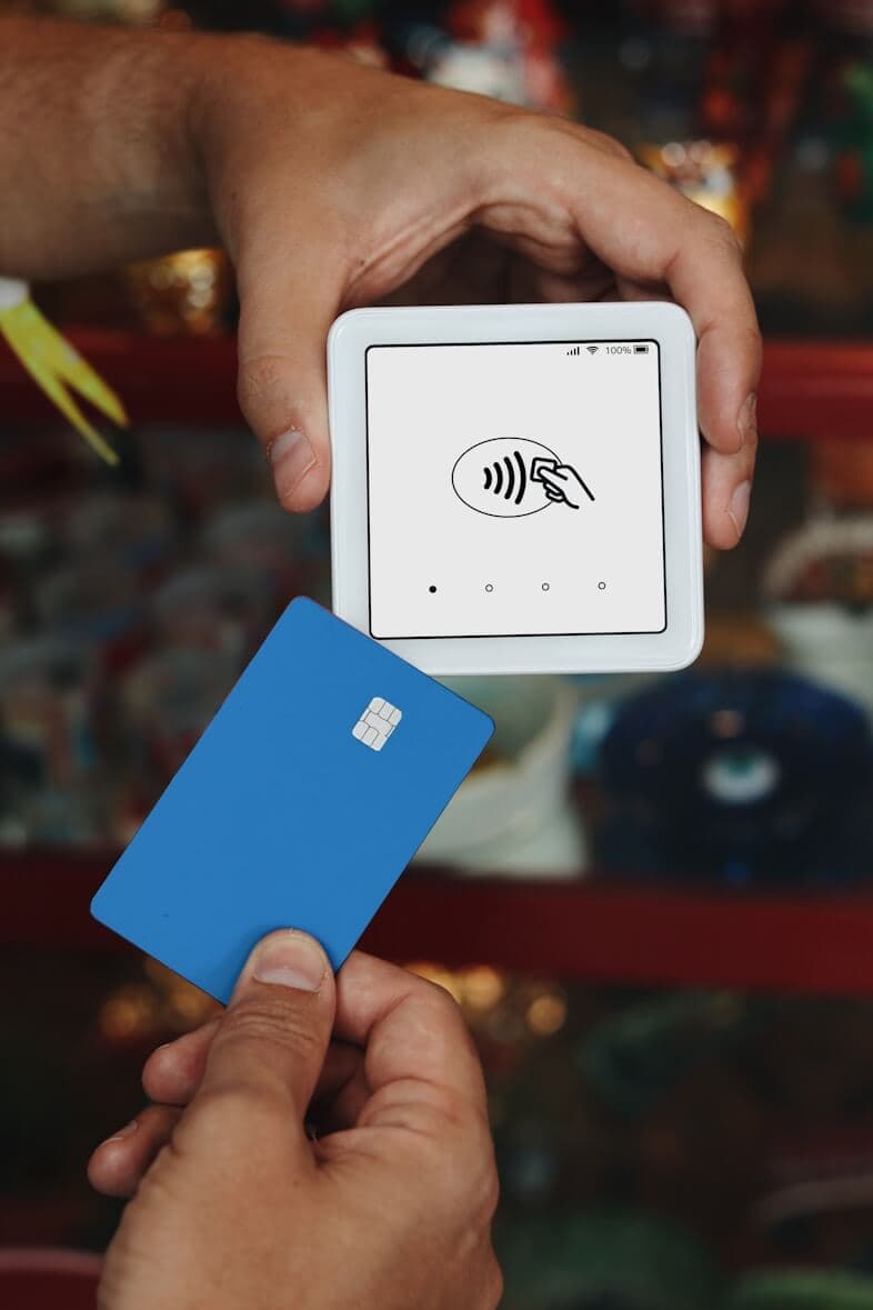 Sample of eventor NFC card scanning process